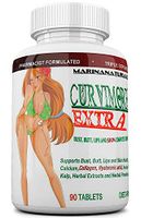 CURVIMORE Extra The Only Breast Enlargement, Butt Enhancement, Bust Enhancement, Lip Plumping and Skin Tightening 4 in 1 Formula. Get Larger, Fuller, Firmer Breasts, Butts, Lips and Skin. 90 Tablets
