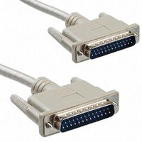 CABLE ASSY DB25 SHLD BEIGE 2M (Pack of 10) (AK137-2)
