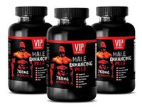 Libido Supplements for Men - Male Enhancing Pills 760MG - Saw Palmetto Extract - 3 Bottle (180 Tablets)