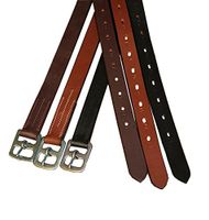 Derby Originals Premium English Stirrup Leathers, Adult, Havana