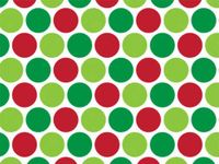 10ct Jumbo Red Lime & Green Polka DOTS Tissue Paper Gift Wrapping 20"x30" Sheets nfLG -890