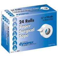 Surgical Paper Tape Size: 0.5" W x 360" D 24/Box