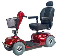 Golden Technologies Avenger 4 Wheel Scooter - Avenger - 4 Wheel Red - GA541