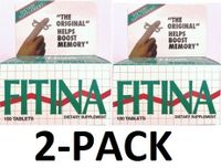 Fitina Memory Support Supplement 100 Tablets 2-Pack