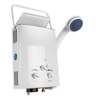 Denshine Portable LPG Propane Gas 6L Hot Water Heater Tankless Instant Boiler Outdoor - with 1 Shower Kit