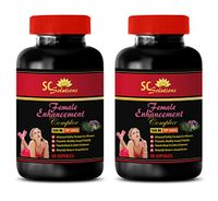 Female libido Extract - Female Enhancement Complex 1560MG - Horny Goat Weed Effective - 2 Bottles (120 Capsules)