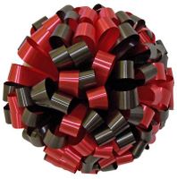 Black & Red Car Bows