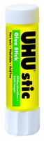 UHU Glue Stick, 0.29 oz, White, Pack of 24 (99648)