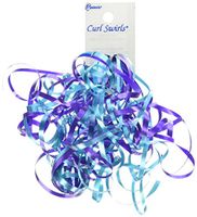Berwick Mini Curl Swirls-Purple/Turquoise