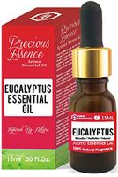 Parag Fragrances Eucalyptus Grade 1 Essential Oil (Aromatherapy Grade) 15ml (Undiluted, Pure & Natural Essential Oil For Aromatherapy, Relexasion, Meditation or Hair/Skin Treatment)