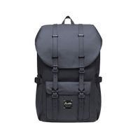 KAUKKO Laptop Outdoor Backpack, Travel Hiking& Camping Rucksack Pack, Casual Large College School Daypack, Shoulder Book Bags Back Fits 13" Laptop & Tablets Mini Size(9black)