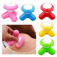 Hand Held Massager USB Charge and Battery Operated Percussion Electric Full Body Handheld Massager for Hand Head Neck Back Legs Arms Face Pain Shoulder Foot Release Massage (Pink)