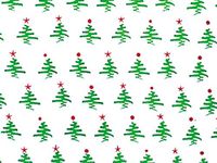 Christmas Cellophane Gift Wrap - 40" x 100' - Holiday Tree