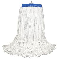 Boardwalk RM32016 Cut-End Lie-Flat Mop Head Rayon 16oz White 12/Carton