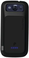 PowerSkin Battery Case for AT&T and T-Mobile Samsung Galaxy S III, Black
