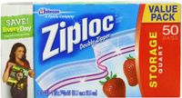 Storage Bag Quart 48pk