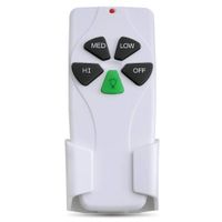 Ceiling Fan Remote Control Original Replacement of Harbor Breeze Fan Remote Hunter KUJCE9103 FAN-11T FAN-53T 2AAZPFAN-53T (Remote Only)