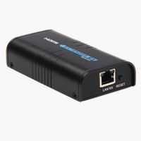 AEMYO HDMI Extender LKV373A V3.0 RX Receiver Over Single Cat5/5e/6 Ethernet Cable Up To 390 Feet Supports 1080P, HD Audio, Deep Color For HD DVD PS3