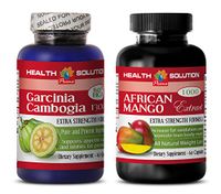 Weight Loss Extreme Pills - Garcinia CAMBOGIA - African Mango - Combo - African Mango Extract - (2 Bottles Combo)