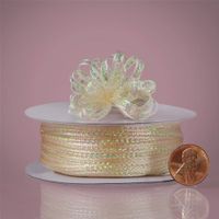 Ivory Mini Pull String Bows, 1/8" X 50yd