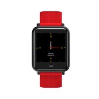 Walmeck Q9 Smart Watch Sport Bracelet SMA Band Fitness Tracker IPS Pedometer Calories Heart Rate Sleep Monitor Call Reminder Wrist Band for iPhoneX Plus Samsung S6 S7 Plus Smartphones iOS Android