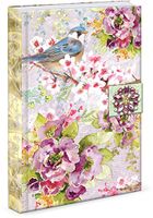 Punch Studio, Chinoiserie Garden, Brooch Journal, 104 full-colored lined sheets