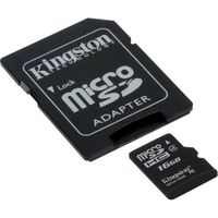 ZTE Score Cell Phone Memory Card 16GB microSDHC Memory Card with SD Adapter