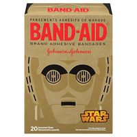 Band-Aid Star Wars Adhesive Bandages Assorted Sizes - 20 ct, Pack of 6