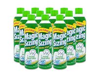 Magic Sizing Spray X-Crisp - Get That Extra Crisp and Extra Polished Look! - Wrinkle Iron Spray for Clothes-Fabric Refresher Spray (Pack of 12-20oz) - Mountain Lavender Scented Ironing Spray