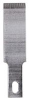 Excel Blades #17 Chisel Blade, Carbon Steel Blade, 3/8 Inch, American Made Replacement Hobby Blades, Xac617 (X617), 50 Pack for Balsa Wood, Carving, Wood Working Blade