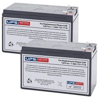12V 7Ah F2 Sealed Lead Acid (SLA) Replacement Battery Set for Razor Sport Mod Electric Scooter
