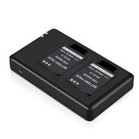 Venwo EN-EL12 Battery (2 Pack) and Rapid Dual USB Charger for Nikon Coolpix A1000, B600, S9900, S9500, S9300, S9200, S8200, S6300, S6200, S6100, S800C, S710, AW130, A900, W300, P340, P330 Camera