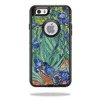 MightySkins Skin Compatible with OtterBox Defender iPhone 6/6S - Irises | Protective, Durable, and Unique Vinyl Decal wrap Cover | Easy to Apply, Remove, and Change Styles | Made in The USA