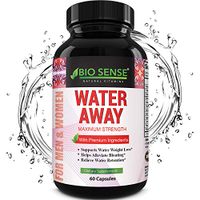 Water Away Supplement Diuretic Pills for Men & Women - Reduce Water Retention Natural Dandelion Leaf Pure Green Tea Juniper Berry Vitamin B-6 for Water Balance and Bloating Relief
