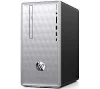 2018 HP Newest Pavilion 590 Desktop Computer, 8th Generation Intel 6 Cores i5-8400 2.8GHz up to 4.0GHz, 12GB DDR4 RAM, 1TB HDD, Bluetooth 4.2, WiFi 802.11ac, DVDRW, USB 3.1, HDMI, Windows 10, Silver