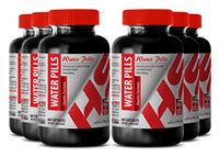 Pure Green Tea Powder - Water Pills Diuretic Formula - Promote Cardiovascular System (6 Bottles)
