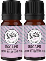 Wild Essentials"Escape" 100% Pure Essential Oil Synergy Blend 2 Pack - 10ml, Therapeutic Grade - Daydream break! Use to relieve anxiety, anger, frustration, stress with this meditative power oil mix