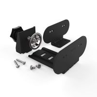 Legrand - Wiremold WSPCBKTBK Desktop Power Center Slim Mounting Accessory Kit, Black