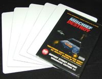 Square Deal Recordings & Supplies (30) White Standard 20mil DVD Case Divider Cards - 5 5/8" x 8 1/2" - DVNS85WH20