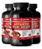 Immune Support Supplement - Advanced Pain Relief - 610MG - holy Basil Reviews - 3 Bottle (180 Capsules)