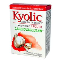 Wakunaga - Kyolic, Aged Garlic Extract, Cardiovascular, Liquid, 2 bottles, 2 fl oz (60 ml) Each - 2pc
