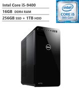 2019 Dell Flagship XPS 8930 Tower Desktop, Intel Core i5-9400 2.90GHz, GeForce GTX 1660 6GB GDDR5, 16GB RAM, 256GB SSD + 1TB HDD, 802.11ac + Bluetooth, HDMI, DisplayPort, VGA, Win10