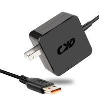 CYD 65W PowerFast Replacement for Laptop-Charger Lenovo Yoga 3 Pro 4 Pro 80MK 80UE 80QD 900 900-13ISK 900-13ISK2 700 700-11ISK 700-14ISK 900S 920 3 14 14 Tablet Miix 700 Notebook Power AC-Adapter Cord