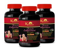 Female libido Booster and Enhancer - Female Enhancement Complex 1560MG - Horny Goat Weed Maximum Strength - 3 Bottles (180 Capsules)