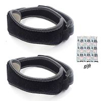 MR.ICE (2 Pack)Patella Strap Knee Brace Neoprene Support for Arthritis Pain Relief.for Running,Trekking,Cycling, Meniscus Tear,Sports,Hiking,Jumping,Soccer,Volleyball Squats,Free with 1 Sheet Ice Pack