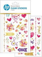 Clear Stickers | Love