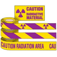 Decal-Caution Radioactive.2" H x 4" W Caution Radioactive Material Pack of 25 Labels