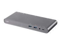 Monoprice USB-C Dual-Monitor Docking For USB-C Laptops, MST and Power Delivery up to 100W with USB-C Cable