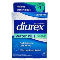 Diurex Water Pills, 42 Count Pills (Pack of 6)