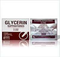 Glycerin Suppositories in Foils New Look by Premo (Infant Size 1.5 Gm. X 12 Suppositories) Convenient for Infant Occasional Laxative Apply in a Newborn, Firm Stools Less Than Once a Day